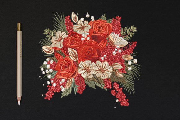Flowers Bouquet: Whimsical Charm for Craft Fair Stands