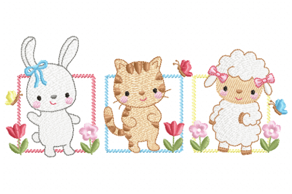 Little Friends: A Seasonal Embroidery Trio Worth Stocking